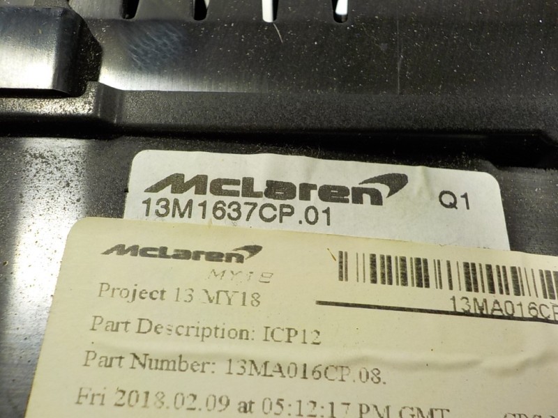 Recambio de cuadro instrumentos para mclaren 570s spider p13 referencia OEM IAM  13MA012CP03 