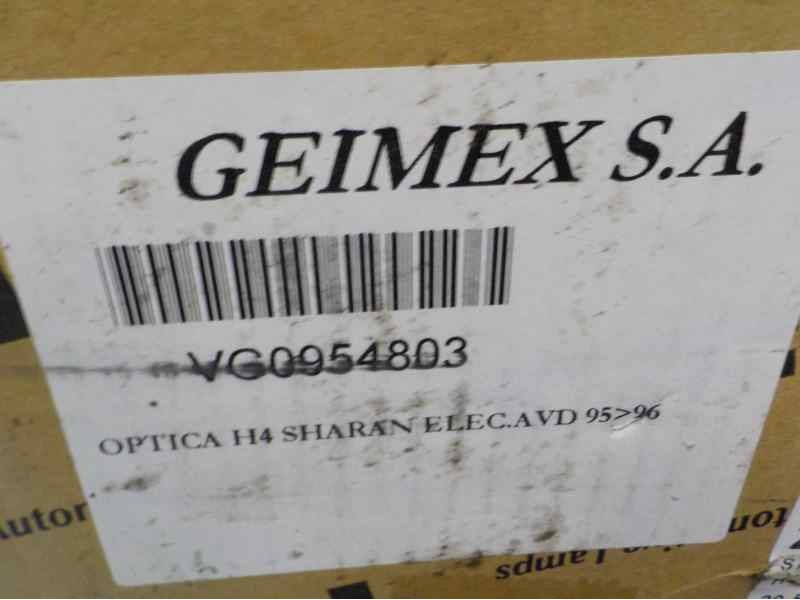 Recambio de faro derecho para volkswagen sharan (7m8) 1.9 tdi referencia OEM IAM  VG0954803 