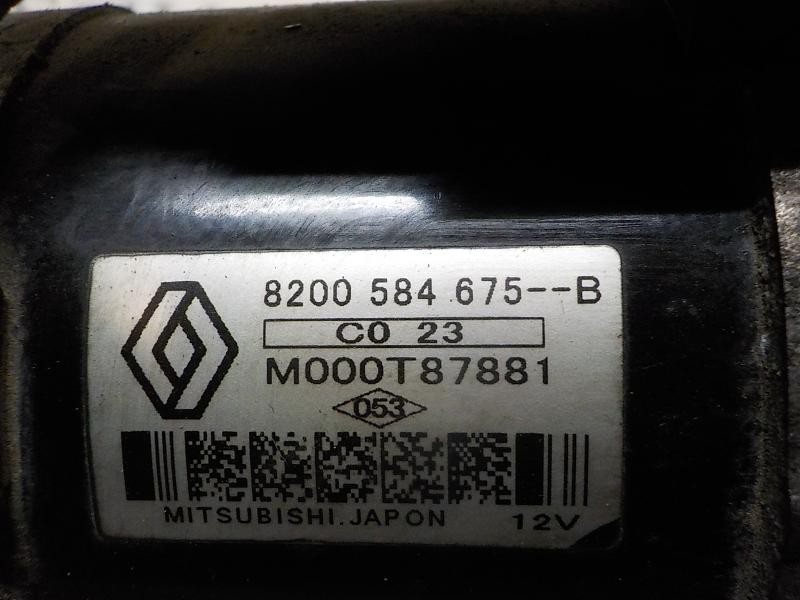 Recambio de motor arranque para renault clio iii 1.5 dci diesel referencia OEM IAM   