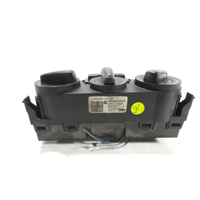 Recambio de mando calefaccion / aire acondicionado para seat ibiza st (6p8) 1.4 tdi referencia OEM IAM 6P0820045G 6P0820045 