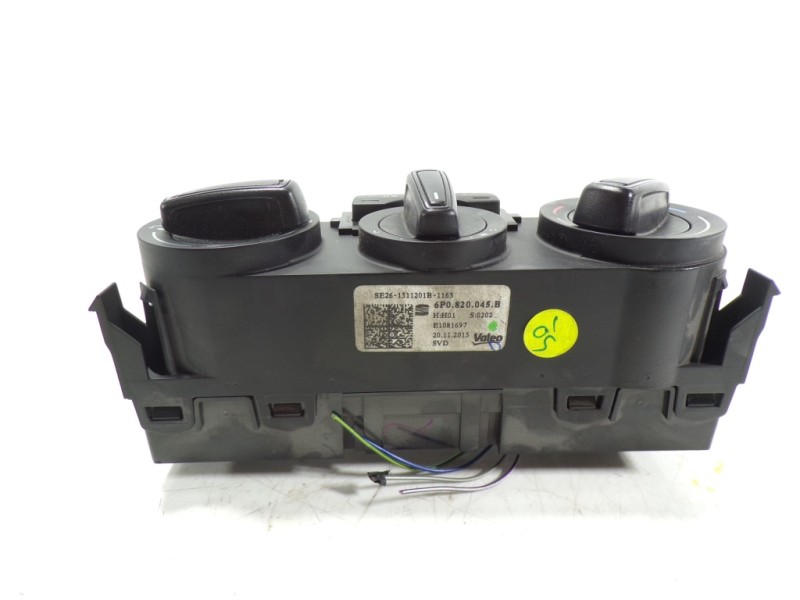 Recambio de mando calefaccion / aire acondicionado para seat ibiza st (6p8) 1.4 tdi referencia OEM IAM 6P0820045G 6P0820045 