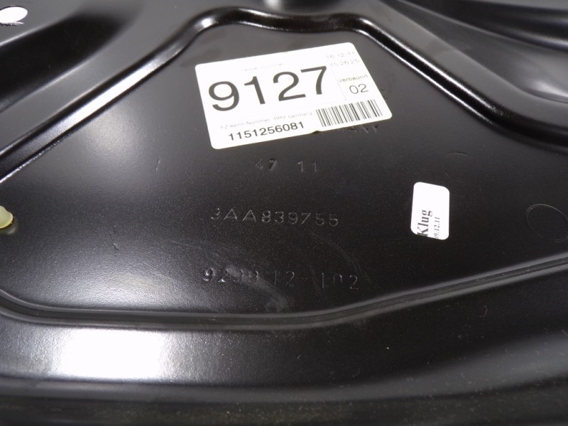 Recambio de elevalunas trasero izquierdo para volkswagen passat lim. (362) 1.6 tdi dpf referencia OEM IAM   