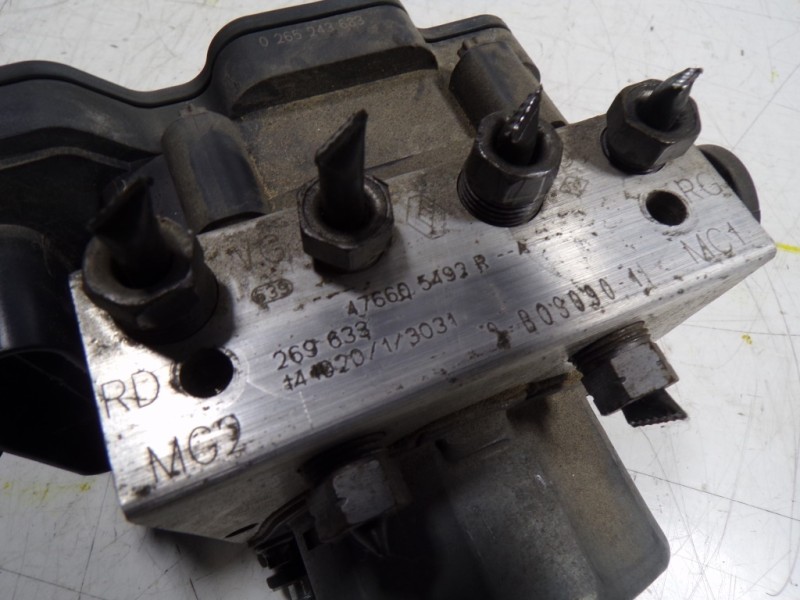 Recambio de abs para renault clio iv 1.5 dci diesel fap referencia OEM IAM 476606853R 476605493R 0265956285