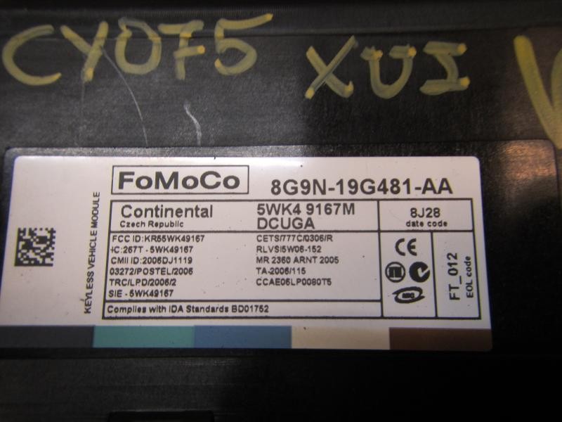 Recambio de modulo electronico para jaguar xf 2.7 v6 diesel luxury referencia OEM IAM   