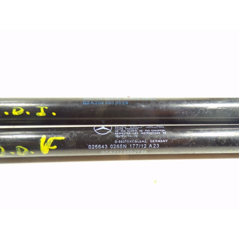 Recambio de amortiguador capot para mercedes-benz clase c (w204) berlina 2.2 cdi cat referencia OEM IAM A2048800029 A2048800029 