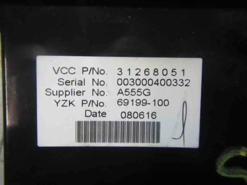 Recambio de pantalla multifuncion para volvo s40 berlina 1.8 cat referencia OEM IAM 36001469 31268051 