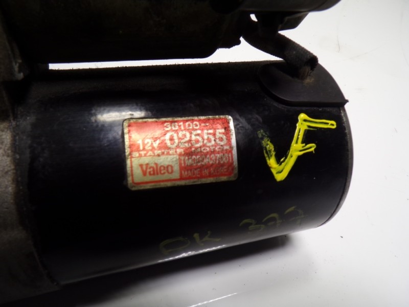 Recambio de motor arranque para hyundai i10 1.1 12v cat referencia OEM IAM 3610002555 TM000A37001 