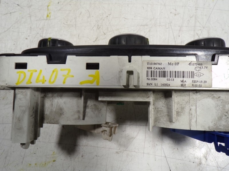Recambio de mando calefaccion / aire acondicionado para renault clio iv 1.5 dci diesel fap referencia OEM IAM  T1019676Z 