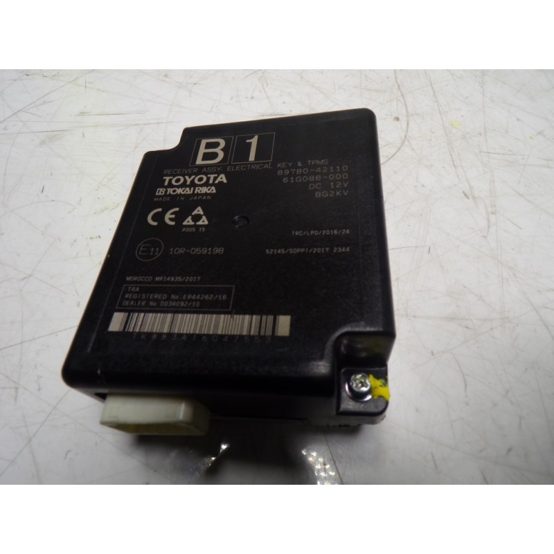 Recambio de modulo electronico para toyota rav4 hybrid fwd referencia OEM IAM 897B042110 897B042110 