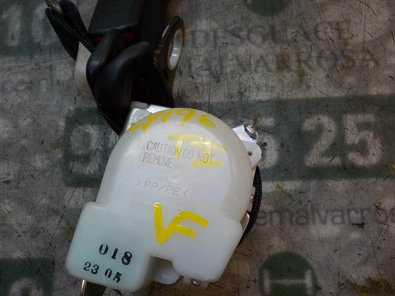 Recambio de cinturon seguridad trasero izquierdo para peugeot 107 1.0 cat (384f) referencia OEM IAM   