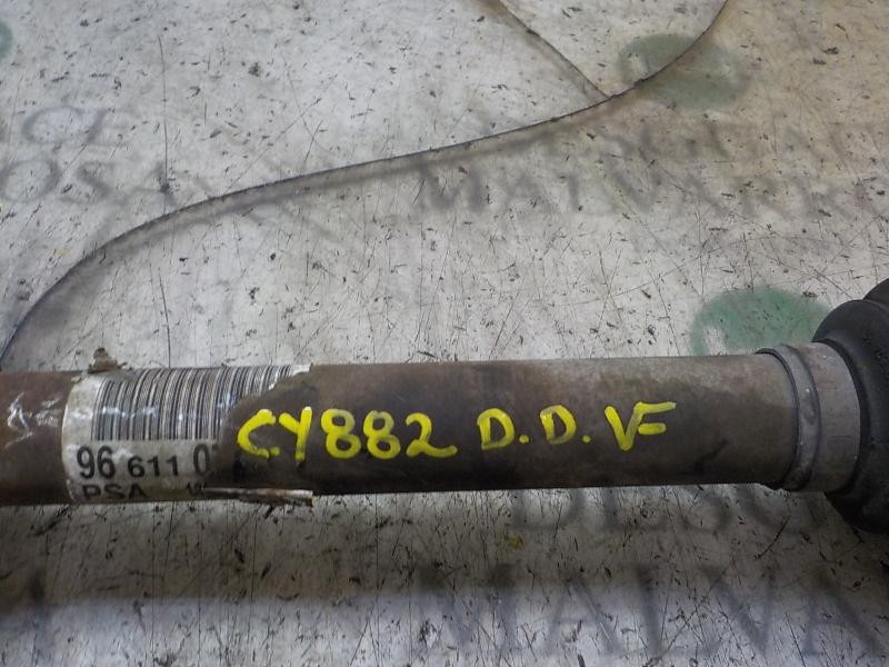 Recambio de transmision derecha para peugeot 308 1.6 hdi fap cat (9hz / dv6ted4) referencia OEM IAM 3273QK  