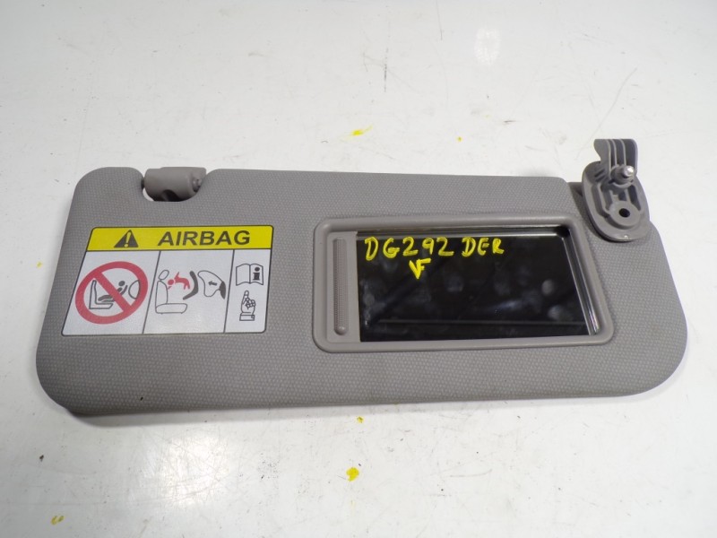 Recambio de parasol derecho para kia rio 1.2 cat referencia OEM IAM 852021W360HCS  