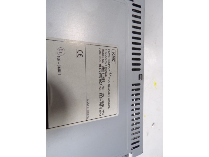 Recambio de sistema audio / radio cd para kia rio 1.2 cat referencia OEM IAM 961701W770CA 961701W770 