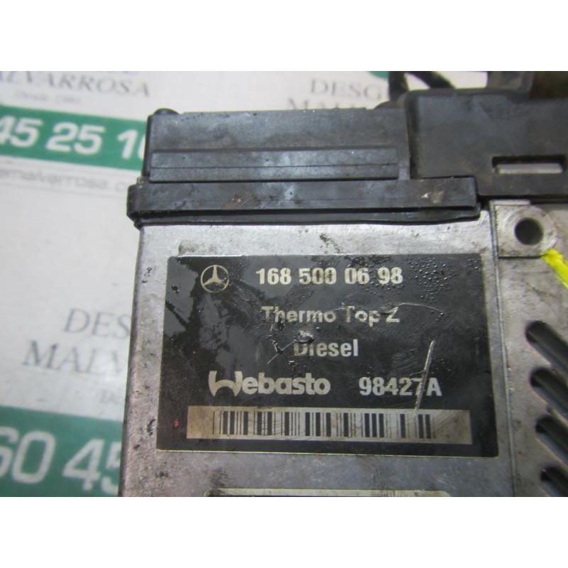 Recambio de motor calefaccion para mercedes-benz clase a (w168) 1.7 cdi diesel cat referencia OEM IAM   