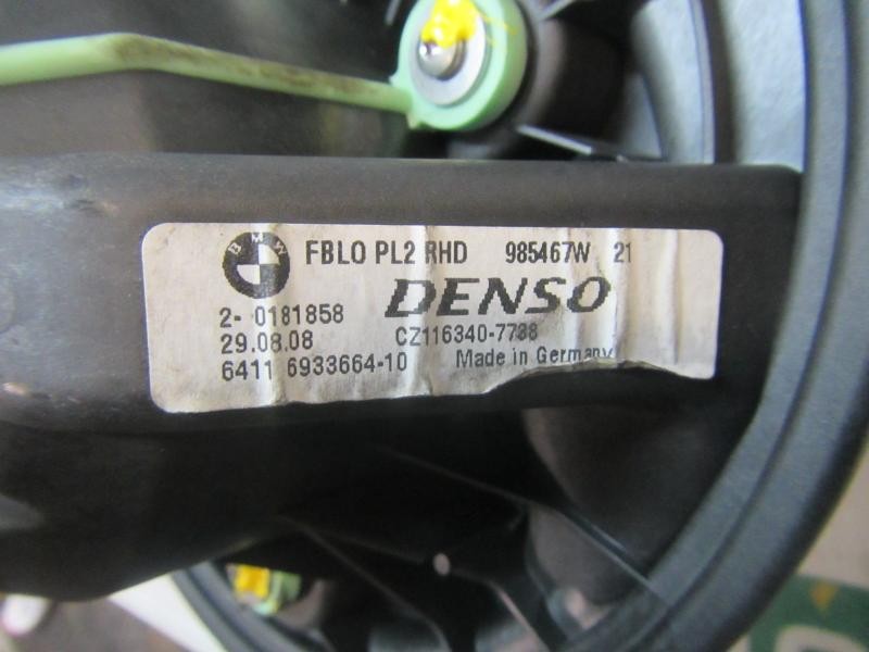 Recambio de motor calefaccion para bmw serie 1 berlina (e81/e87) 118d referencia OEM IAM 64119227671 985467W 985467W