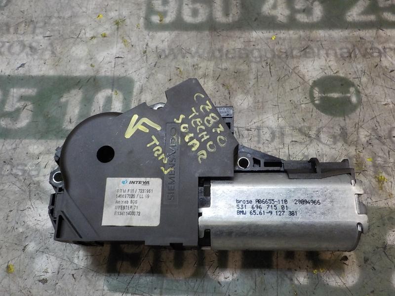 Recambio de motor techo electrico para bmw serie 5 touring (f11) 520d referencia OEM IAM 67619127381 65619127381 53169671501