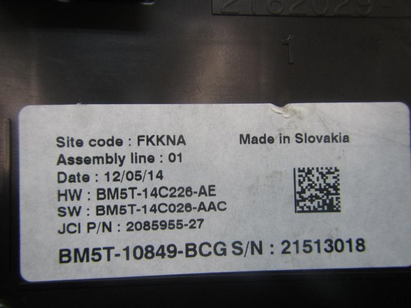 Recambio de cuadro instrumentos para ford c-max titanium referencia OEM IAM 5580301  