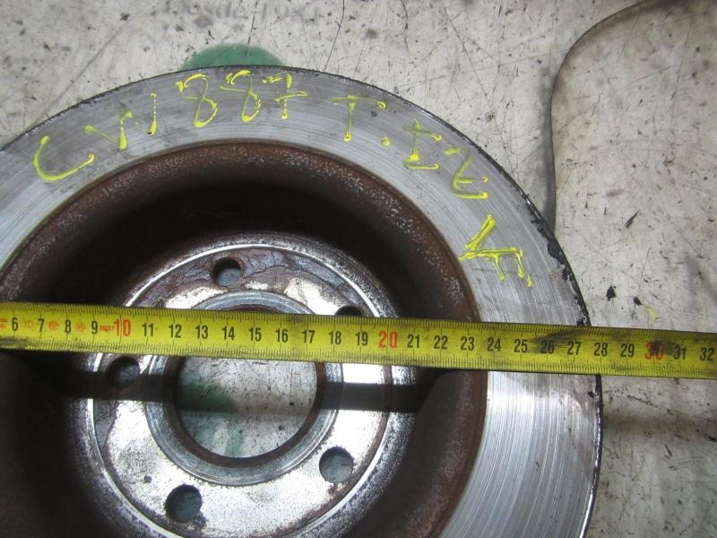 Recambio de disco freno trasero para ford c-max titanium referencia OEM IAM 1683383  