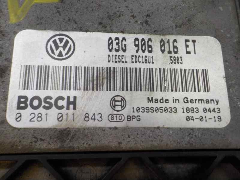Recambio de centralita motor uce para volkswagen golf v berlina (1k1) 2.0 tdi referencia OEM IAM   