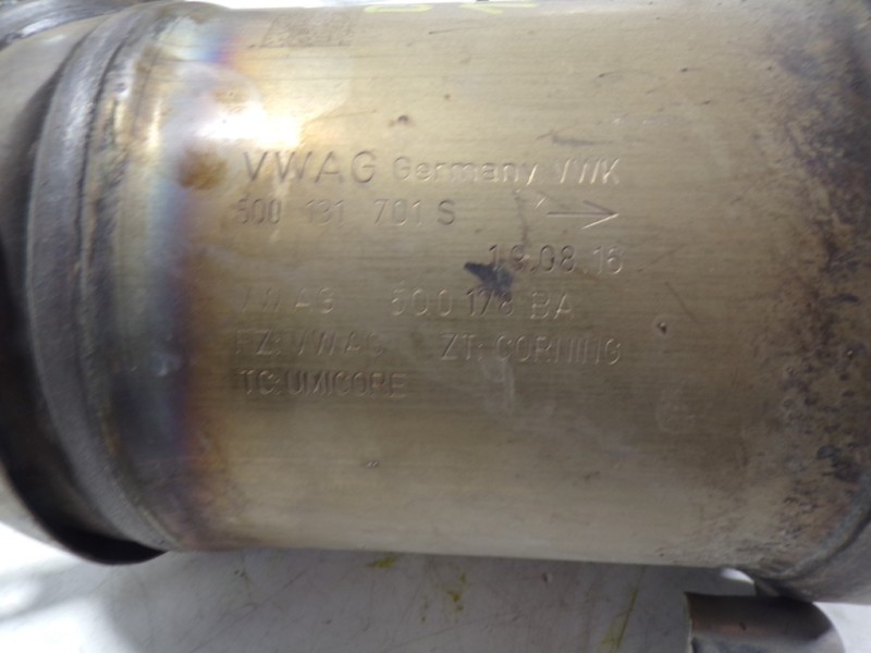 Recambio de catalizador para seat leon (5f1) 1.2 tsi referencia OEM IAM 5Q0254501TX 5Q0131701S 