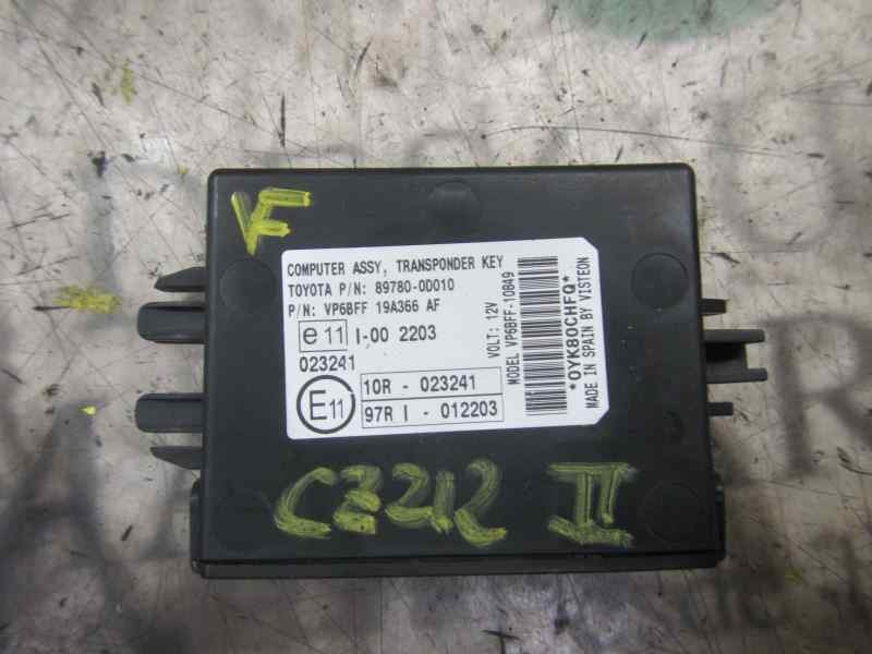 Recambio de modulo electronico para toyota yaris (ksp9/scp9/nlp9) 1.4 turbodiesel cat referencia OEM IAM   