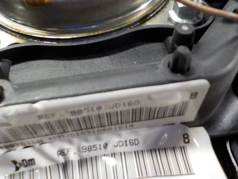 Recambio de airbag delantero izquierdo para nissan qashqai (j10) acenta referencia OEM IAM 98510JD16D  