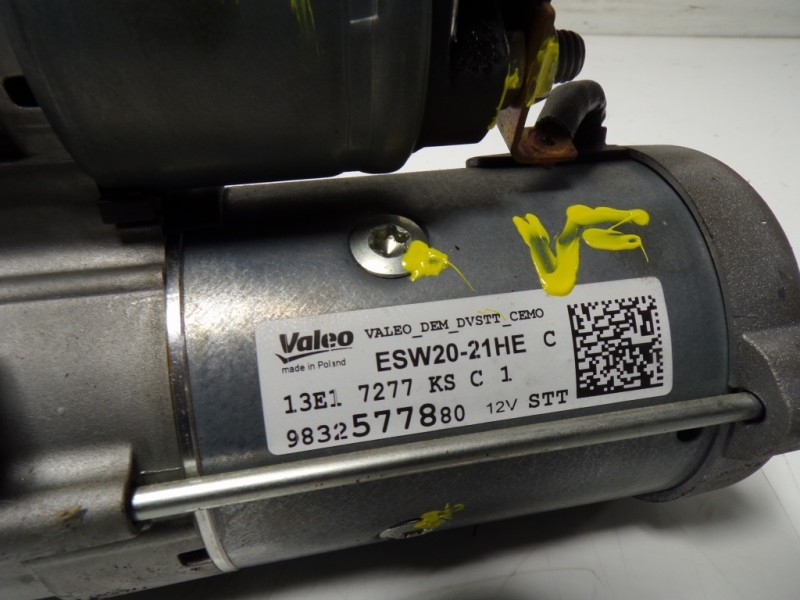 Recambio de motor arranque para toyota proace city 1.5 dci referencia OEM IAM  9832577880 