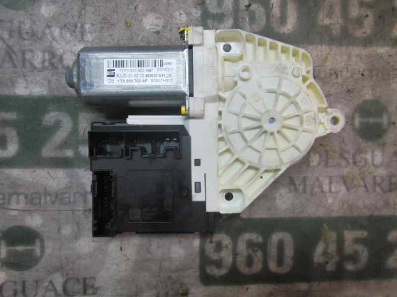 Recambio de motor elevalunas delantero derecho para seat leon (1p1) reference copa referencia OEM IAM 3C8959702Z01 1P0837402AB 