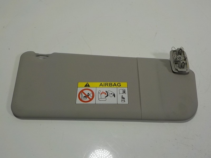 Recambio de parasol derecho para toyota proace city 1.5 dci referencia OEM IAM  9809498377 