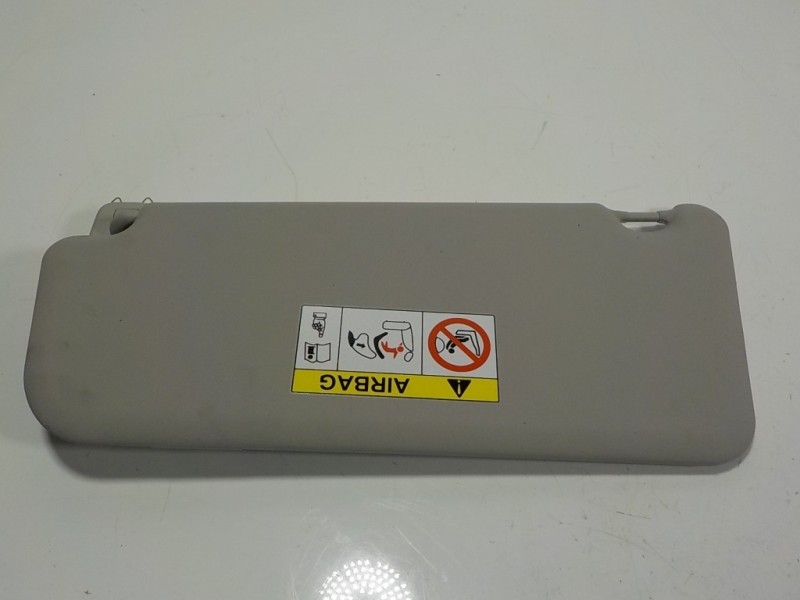 Recambio de parasol derecho para toyota proace city 1.5 dci referencia OEM IAM  9809498377 