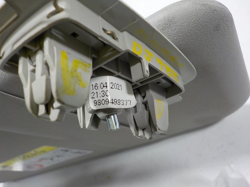 Recambio de parasol derecho para toyota proace city 1.5 dci referencia OEM IAM  9809498377 