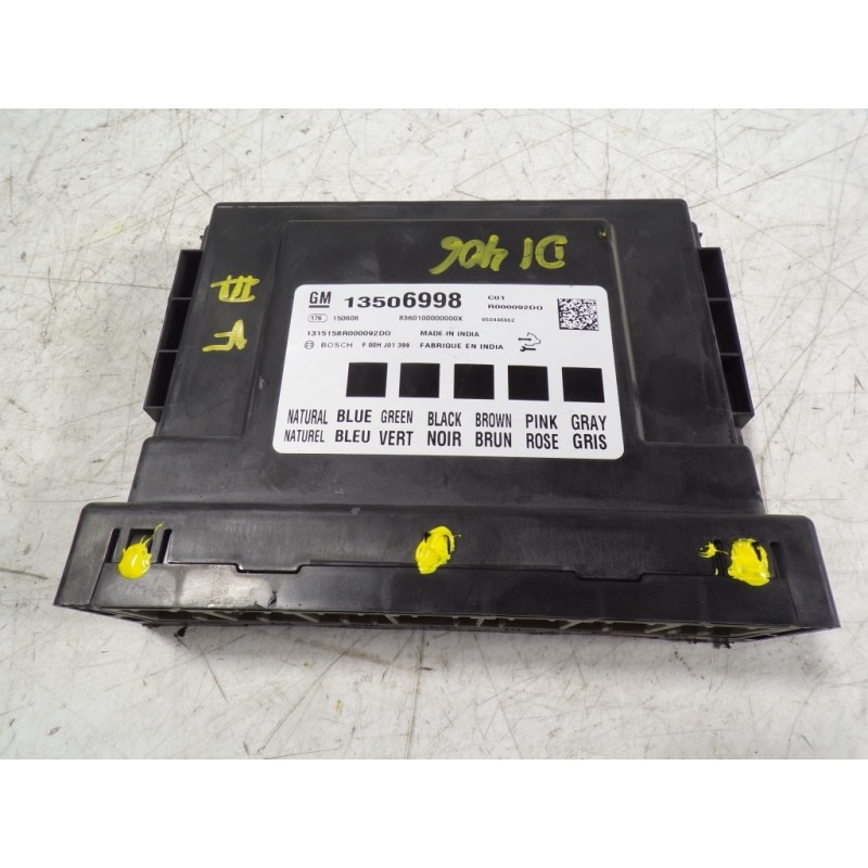 Recambio de modulo electronico para opel mokka 1.6 cdti dpf referencia OEM IAM 13594571 13506998 