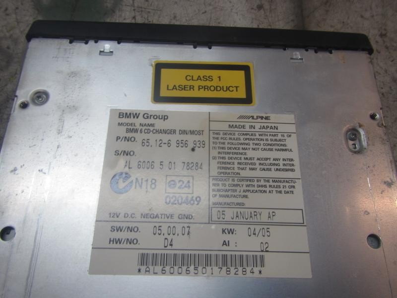 Recambio de modulo electronico para bmw serie 5 berlina (e60) 525d referencia OEM IAM 65129131850 65126956939 AL600650178284