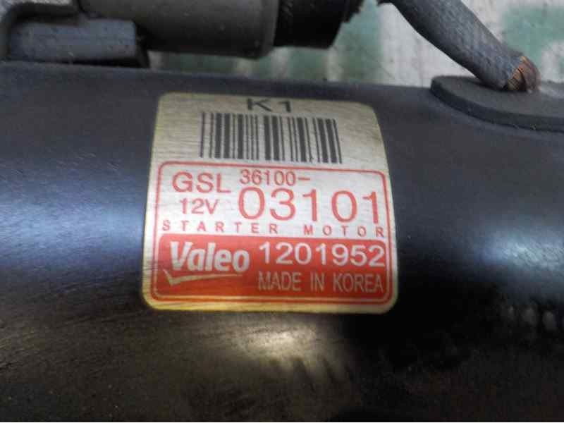 Recambio de motor arranque para kia rio (yb) 1.2 cat referencia OEM IAM 3610003101  