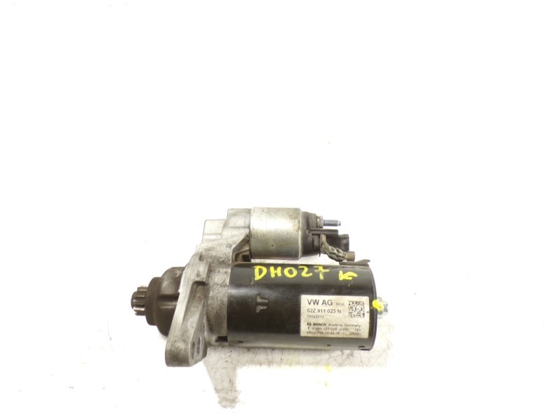 Recambio de motor arranque para volkswagen polo (6r1) 1.6 tdi referencia OEM IAM 02Z911023NX 02Z911023N 0001123028