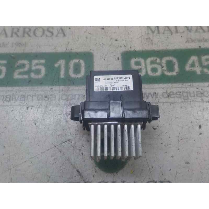 Recambio de resistencia calefaccion para opel insignia berlina cosmo referencia OEM IAM   