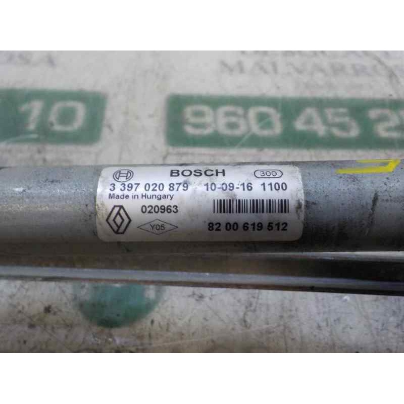 Recambio de motor limpia delantero para dacia duster 1.5 dci diesel fap cat referencia OEM IAM 6001550803 8200619512 0390241544