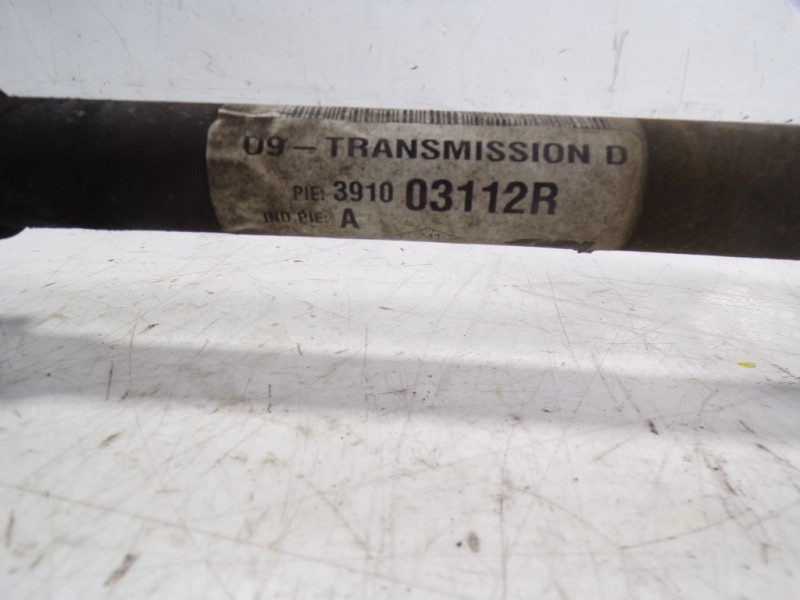 Recambio de transmision derecha para renault scenic iii grand dynamique referencia OEM IAM 391003112R 391003112R 