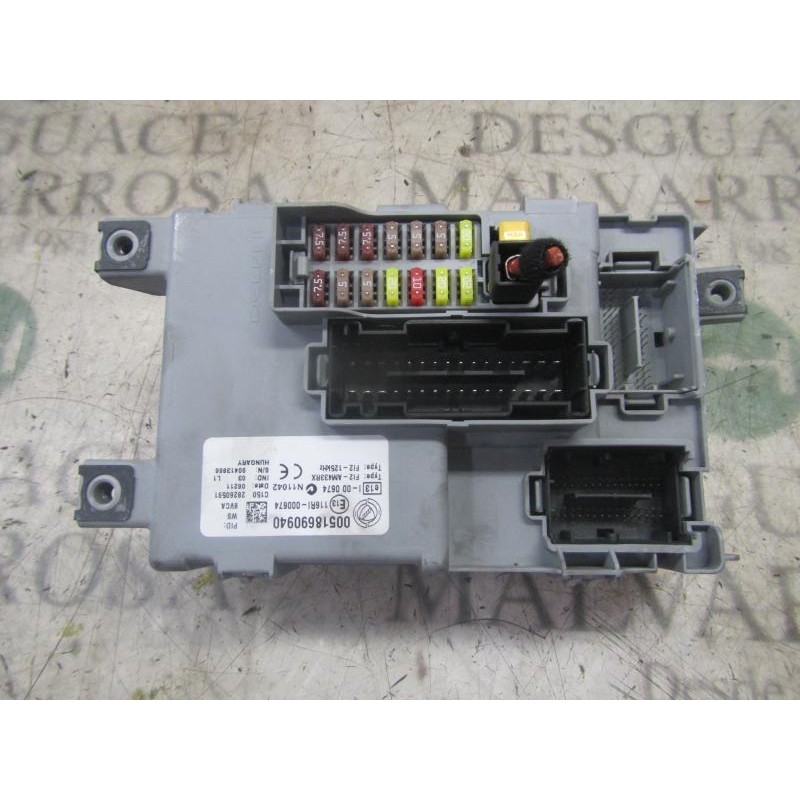 Recambio de caja reles / fusibles para fiat punto (evo) (199) dynamic referencia OEM IAM 51869094  