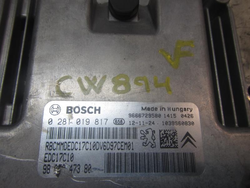 Recambio de centralita motor uce para peugeot 208 active referencia OEM IAM 1608084880  