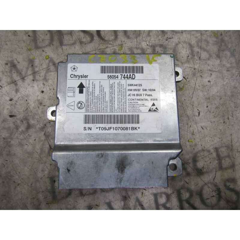 Recambio de centralita airbag para dodge journey 2.0 16v crd cat referencia OEM IAM  56054744AD 