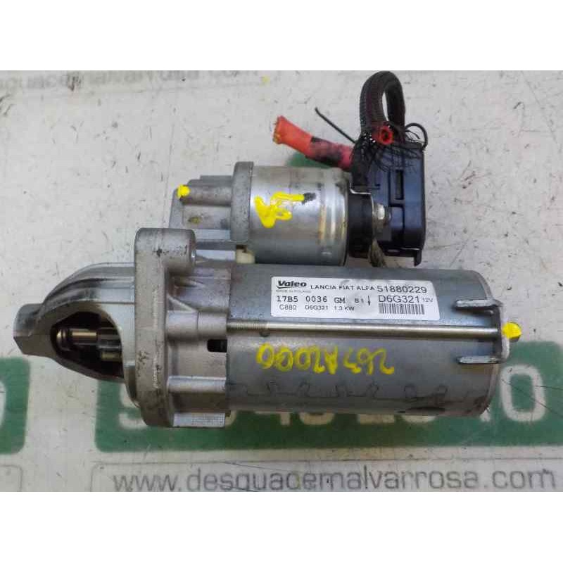 Recambio de motor arranque para fiat doblo 1.3 16v jtd cat referencia OEM IAM   