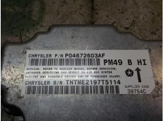Recambio de centralita airbag para dodge caliber 2.0 16v crd cat referencia OEM IAM 4672603AF 04672603AF  2