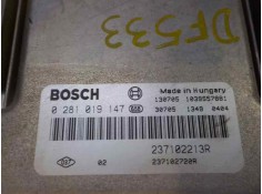 Recambio de centralita motor uce para dacia dokker 1.5 dci diesel fap cat referencia OEM IAM 237102720R 237102213R 0281019147 2