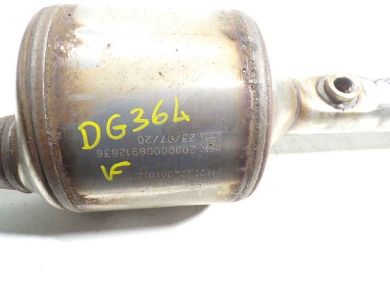 Recambio de catalizador para toyota proace city 1.5 dci referencia OEM IAM   