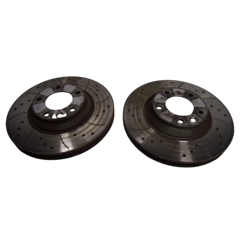 Recambio de disco freno delantero para audi q7 (4l) 3.0 v6 24v tdi referencia OEM IAM 7L8615301  7L8615302