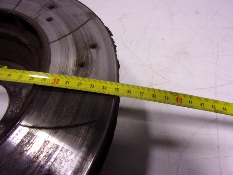 Recambio de disco freno delantero para audi q7 (4l) 3.0 v6 24v tdi referencia OEM IAM 7L8615301  7L8615302