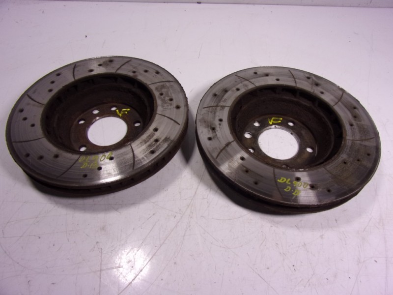 Recambio de disco freno delantero para audi q7 (4l) 3.0 v6 24v tdi referencia OEM IAM 7L8615301  7L8615302