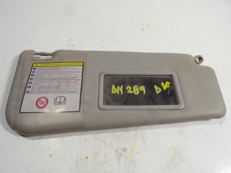 Recambio de parasol derecho para fiat punto (199) 1.3 16v jtd dpf cat referencia OEM IAM 735509466  