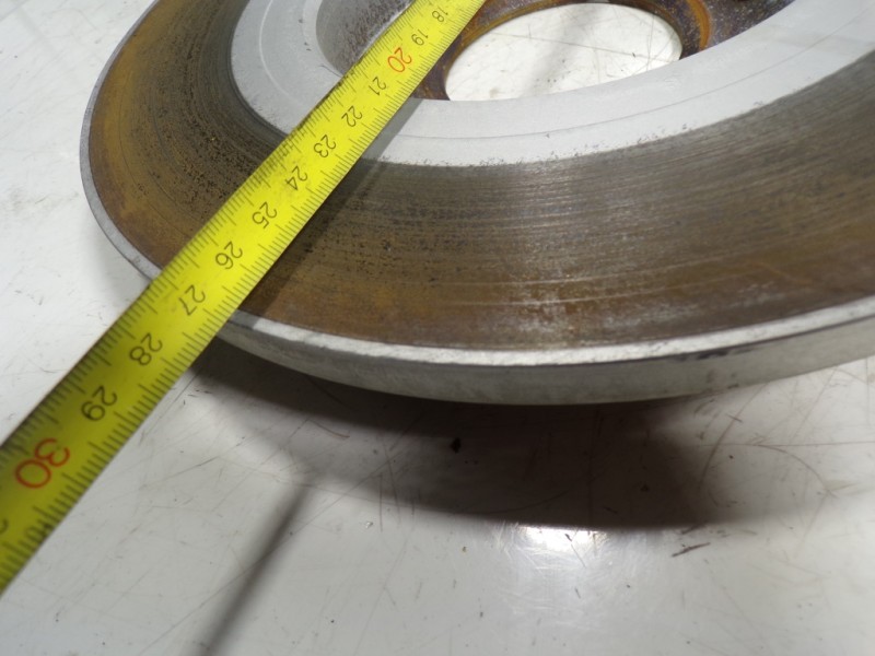 Recambio de disco freno trasero para toyota proace city 1.5 dci referencia OEM IAM   